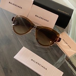Balenciaga BA1 45F Sunglasses